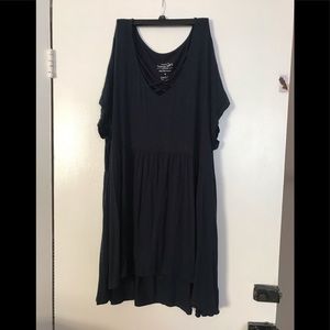 Torrid Navy tunic top